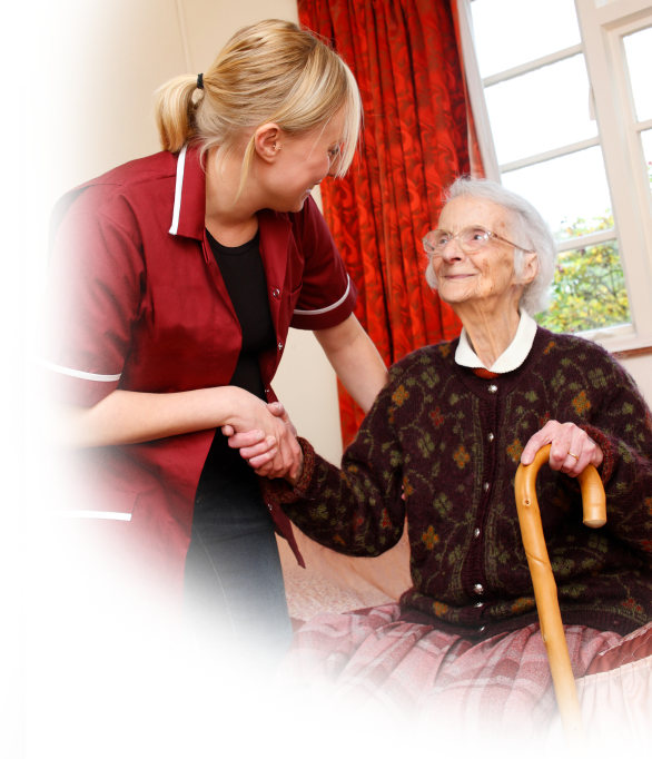 Nurse Helping Patient