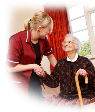 Nurse Helping Patient